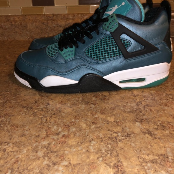 Air Jordan 4 Retro 30th Anniversary Teal 2015 - Picture 2 of 4